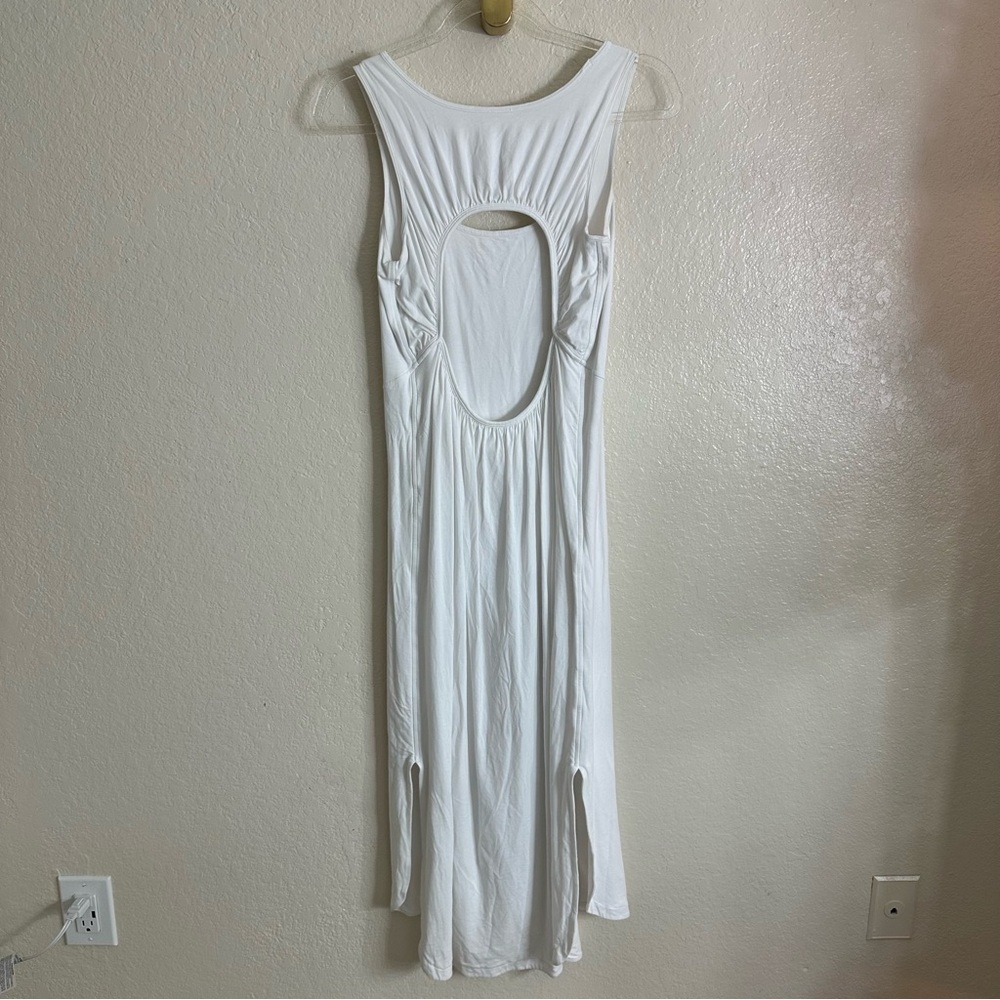 Lululemon Pima Cotton Open-Back Midi Dress size 8 - Picture 10 of 11